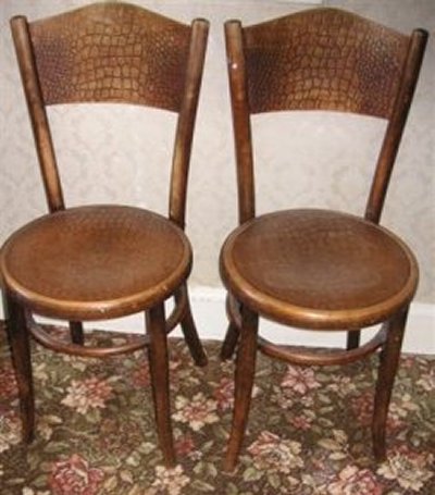 Bentwood Chairs Thonet Fischel